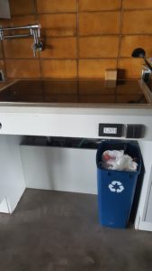 Adjustable range top in Slattery Home.